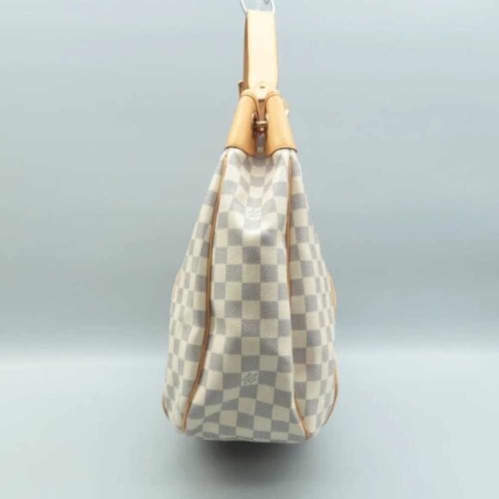 100% Authentic Louis Vuitton Galliera White Damier Azur Canvas Shoulder Bag - Picture 3 of 13